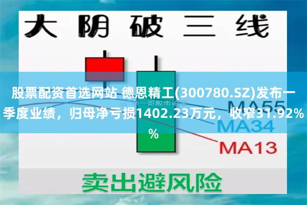 股票配资首选网站 德恩精工(300780.SZ)发布一季度业绩，归母净亏损1402.23万元，收窄31.92%